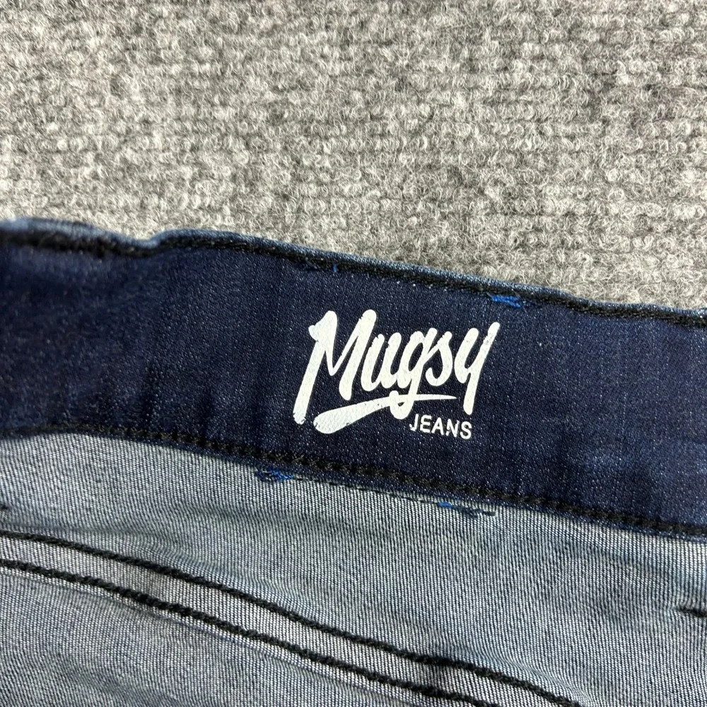 Mugsy Jeans Studio Blues Mens 32x32 Dark‎ Wash Stretch Denim FLX3NSB-32X32